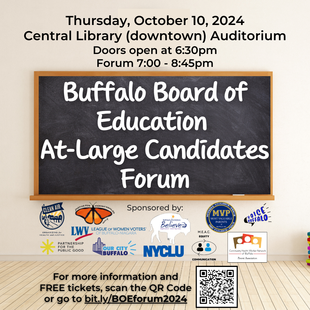 Buffalo Board of Education At-Large Candidates Forum