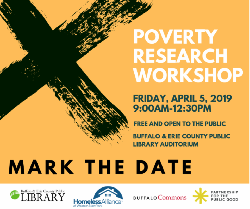 Buffalo Poverty Research Workshop X