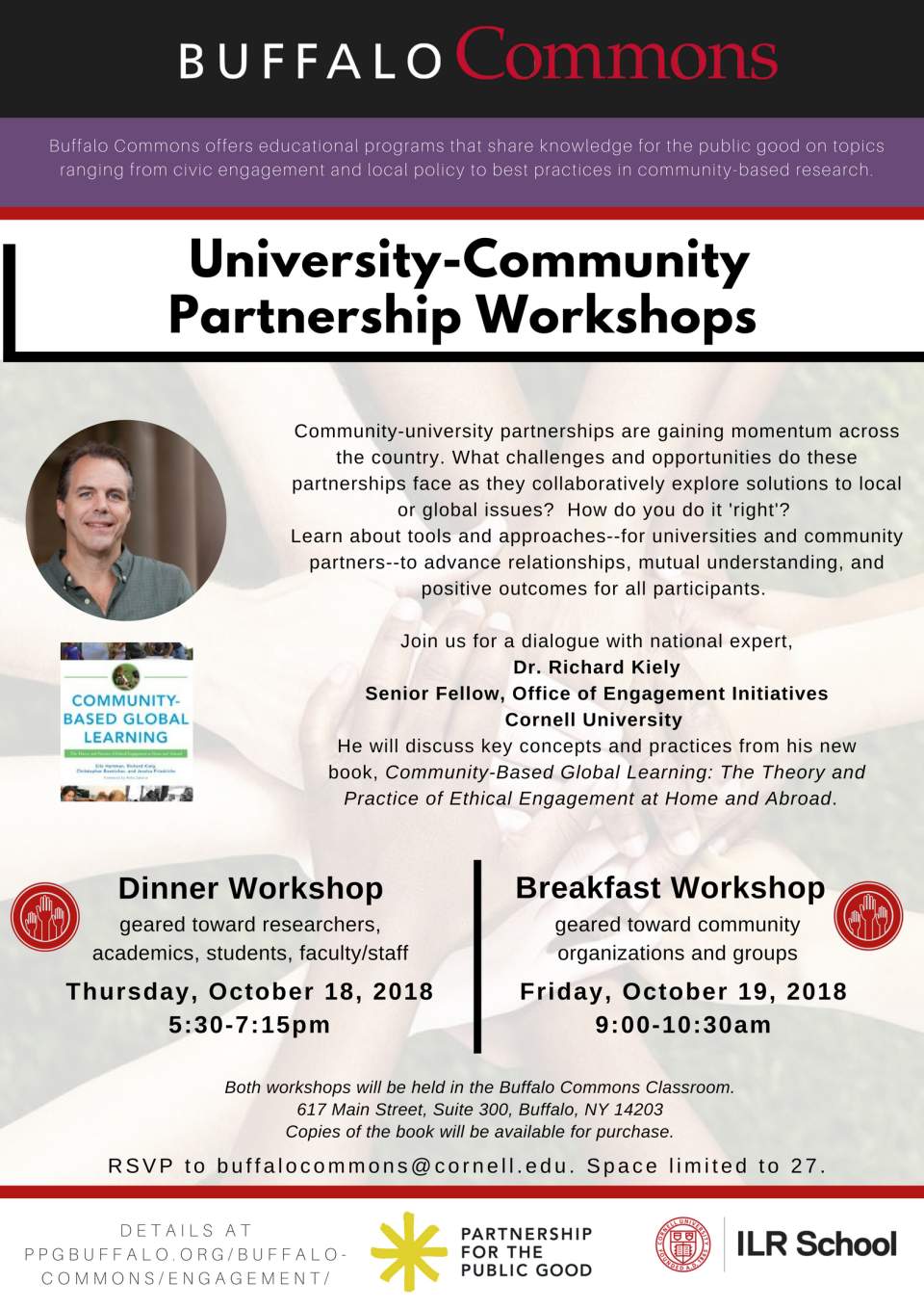 University-Community Partnership Workshop (Breakfast)