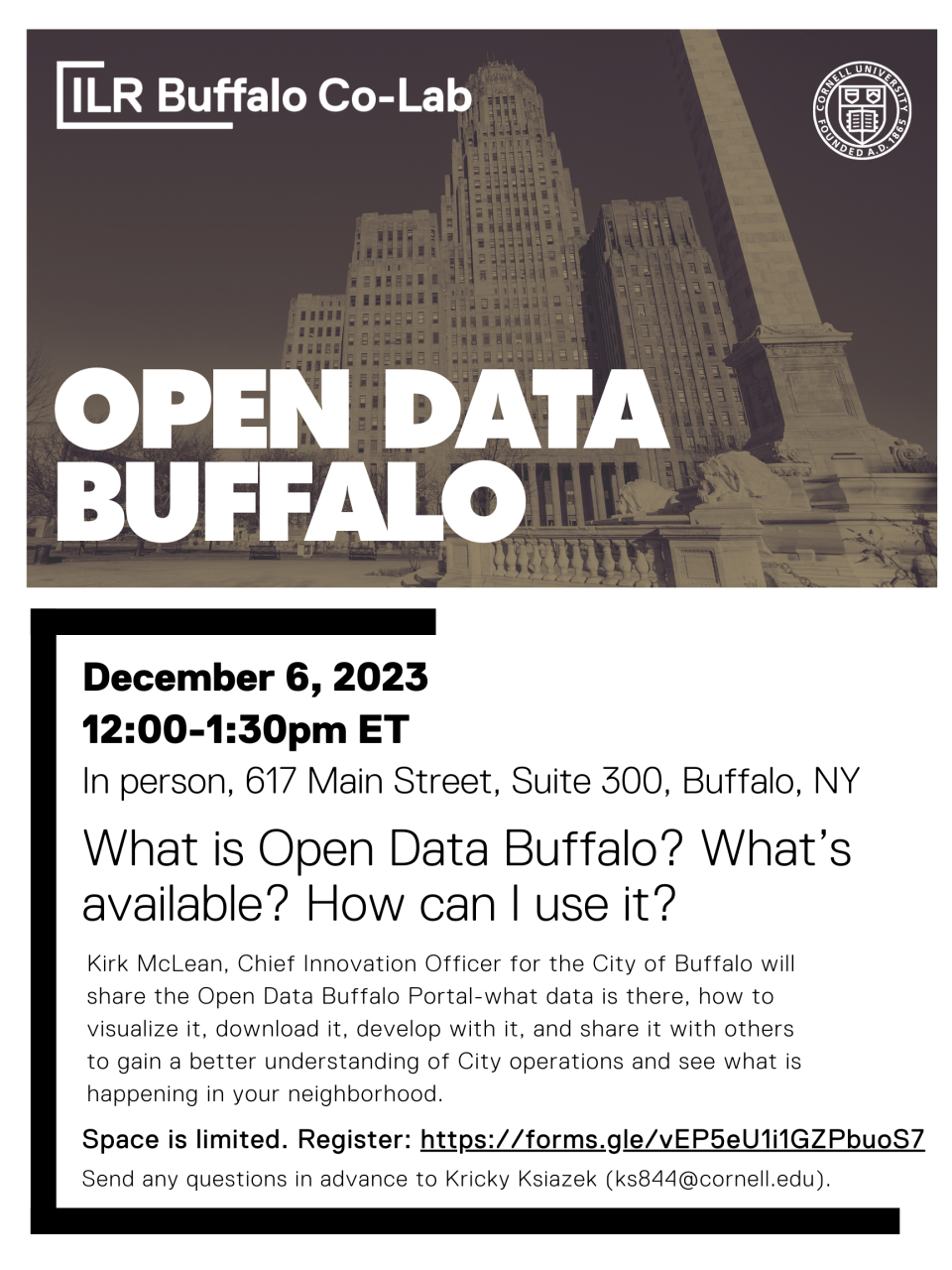 Open Data Buffalo Workshop
